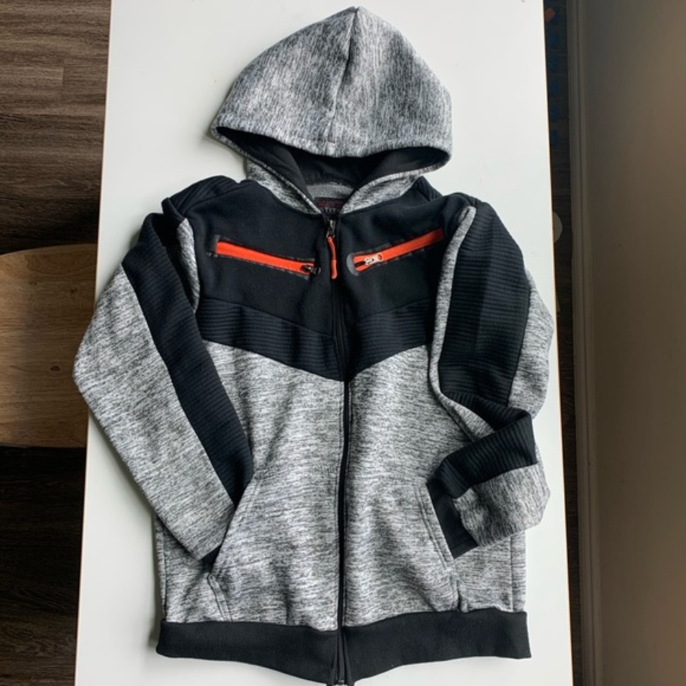 Retro Stitch Man Hoodie Small Size